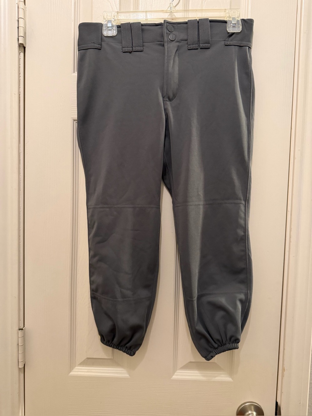 Youth xl girls rip it soft ball pants in gray